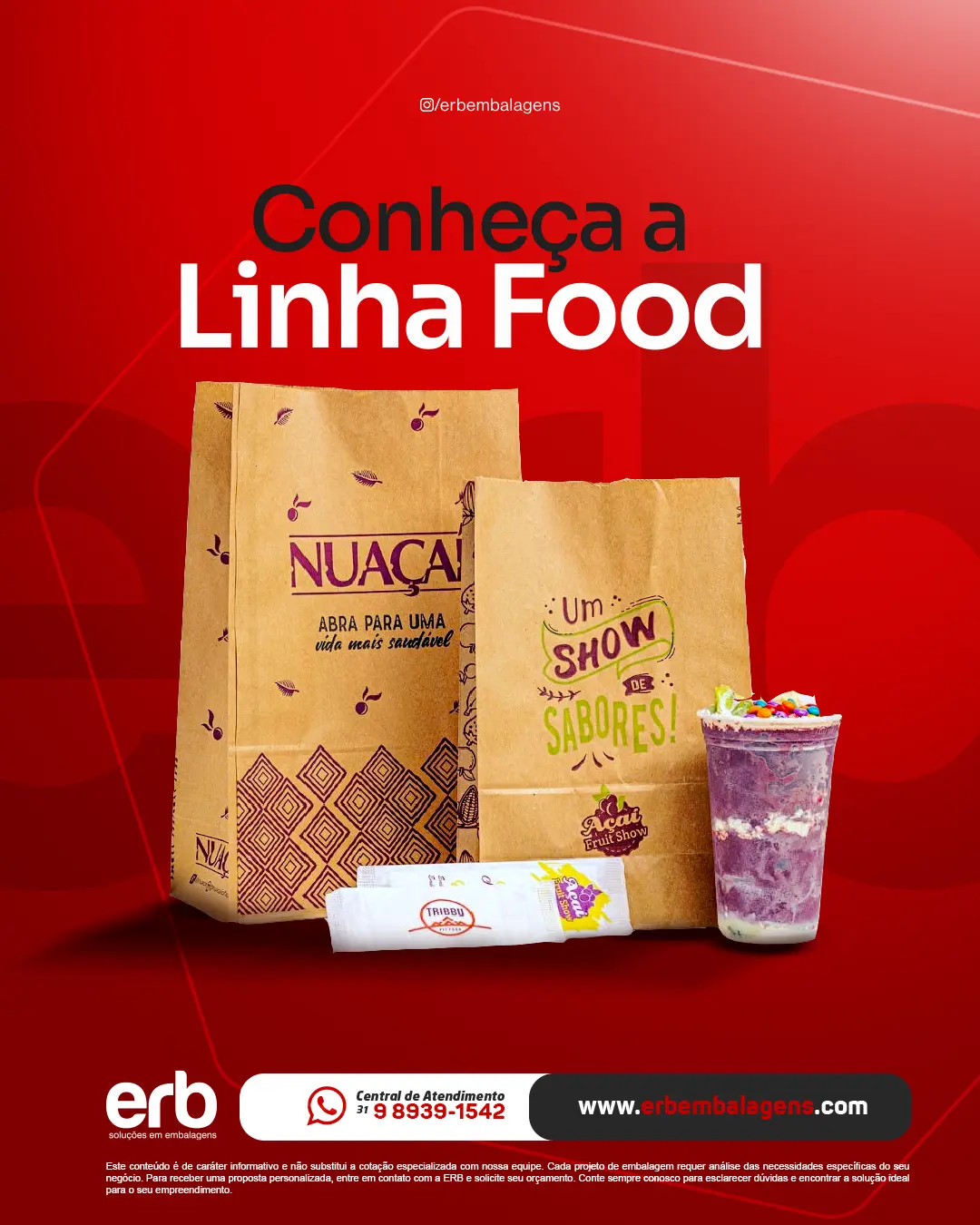 Peça criativa de campanha