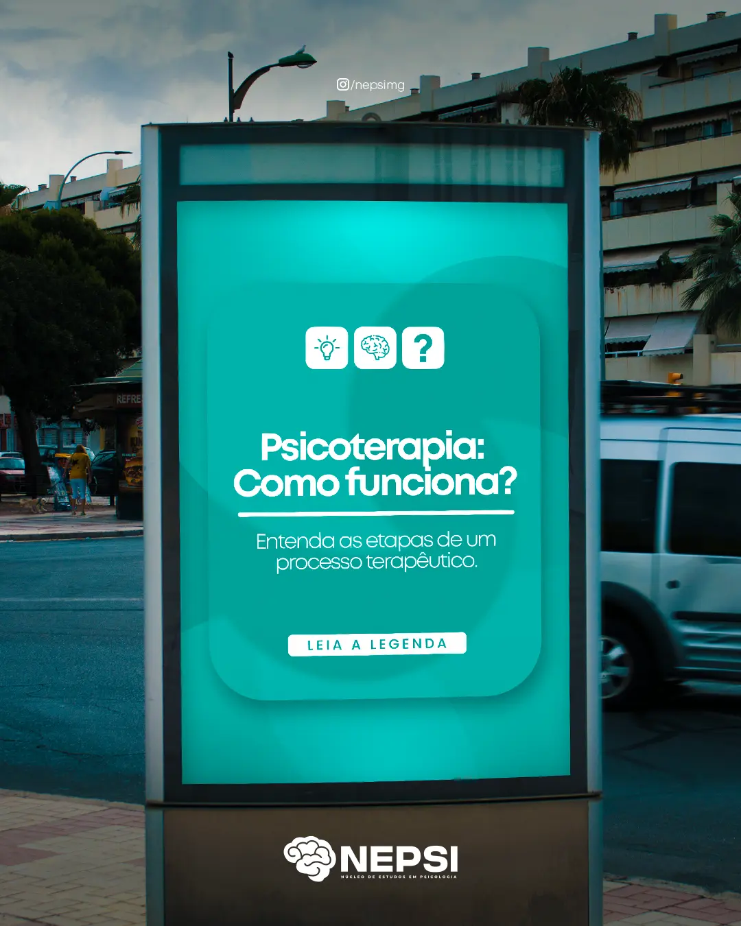 Peça criativa de campanha
