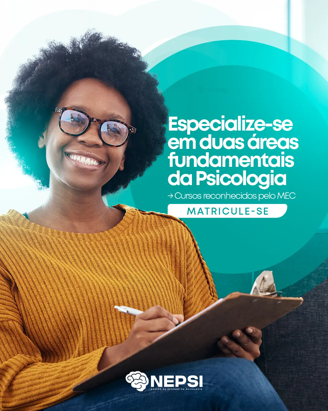 Peça criativa de campanha